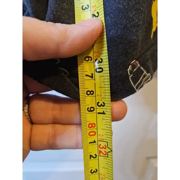 Pokemon Center Detective Pikachu Shirt 3XL Gray All Over Print Graphic Tee - Picture 6 of 6